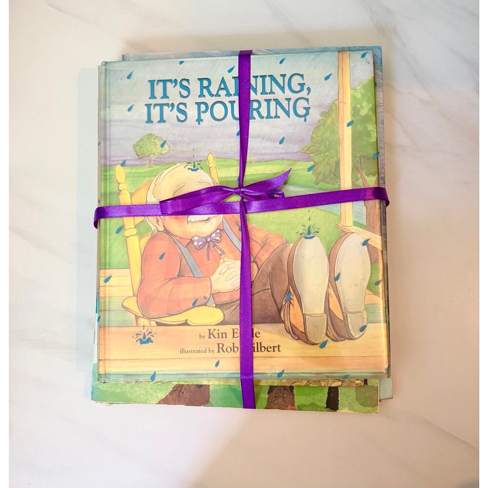 📚 5 Children's Picture Books Bundle - Vintage, Grandparents, Rhymes & Stories